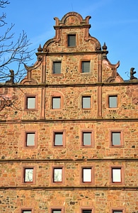 Architecture brick building