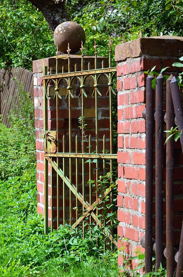Brick door exterior