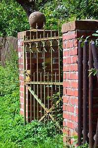 Brick door exterior