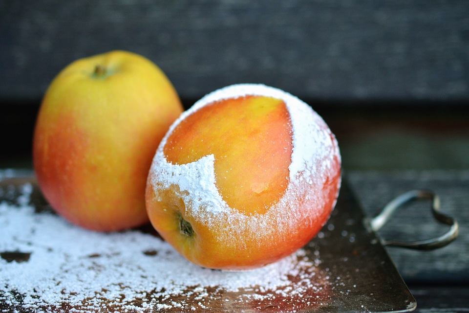 Apple beautiful photo decoration