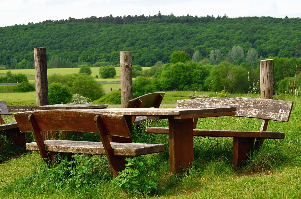 Bench forest furniture