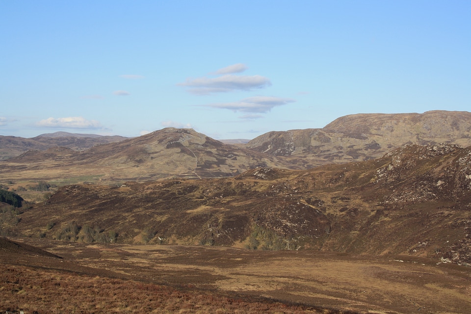 Landscape highlands united kingdom