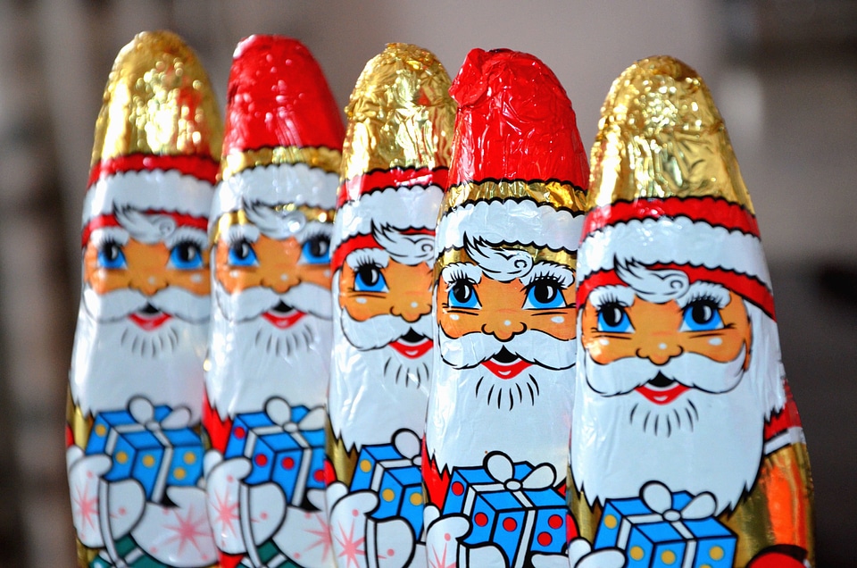 Chocolate christmas delicious