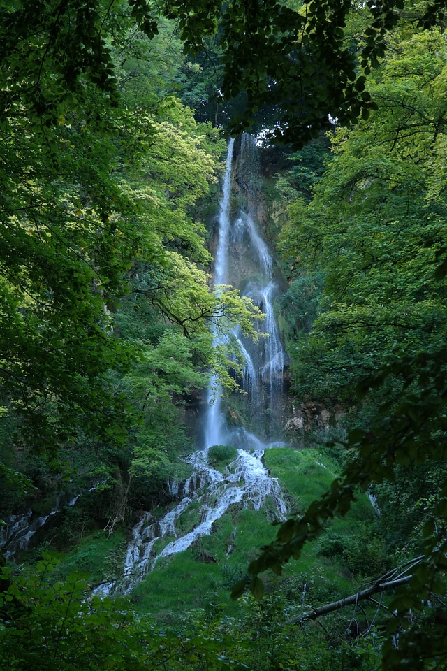 Water veil water swabian alb