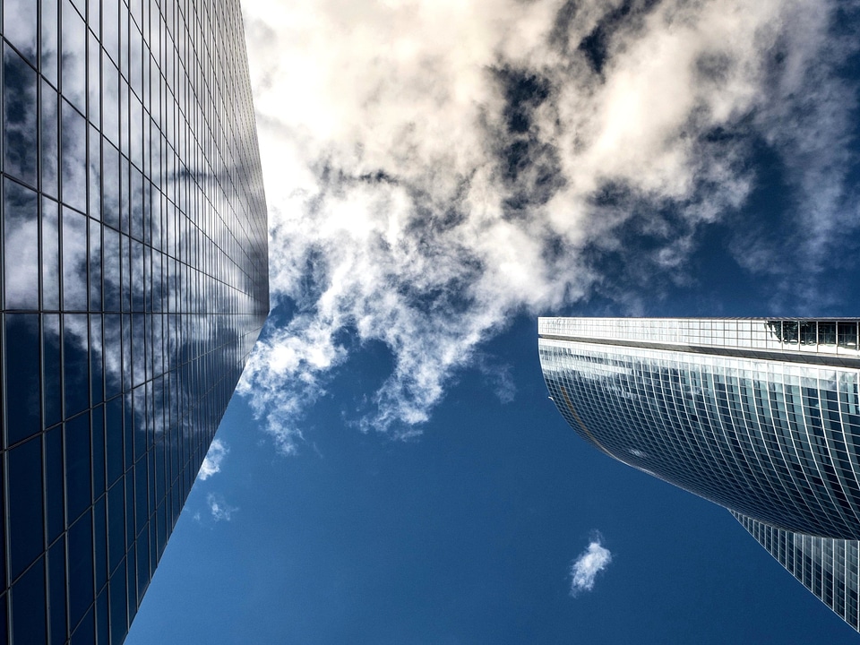 Blue Sky building cloud