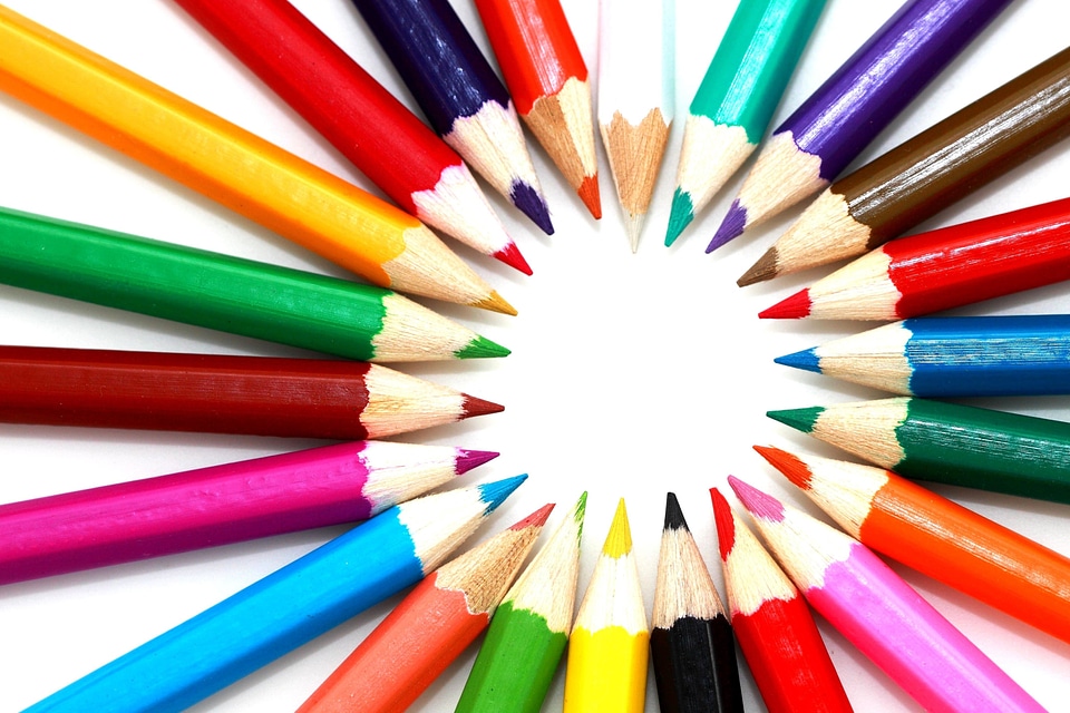 Circle colorful colors