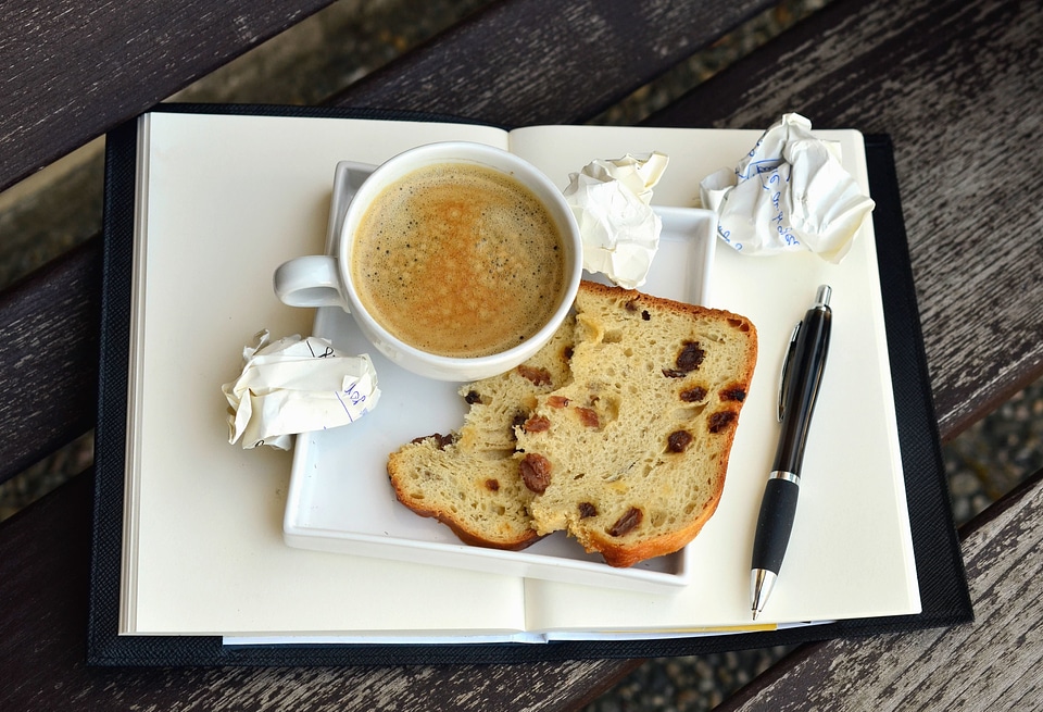 Bowl bread breakfast