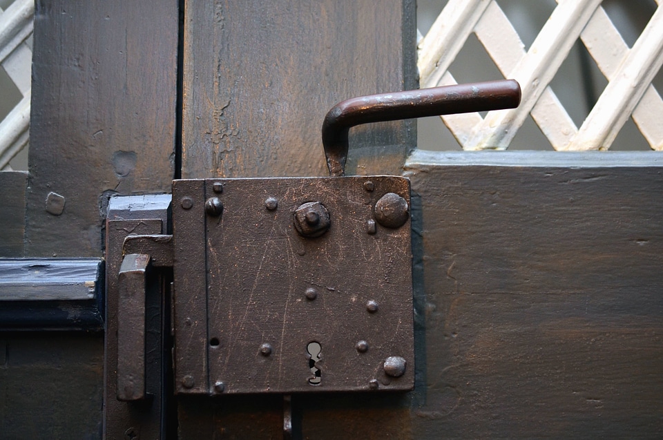 Antique door front door