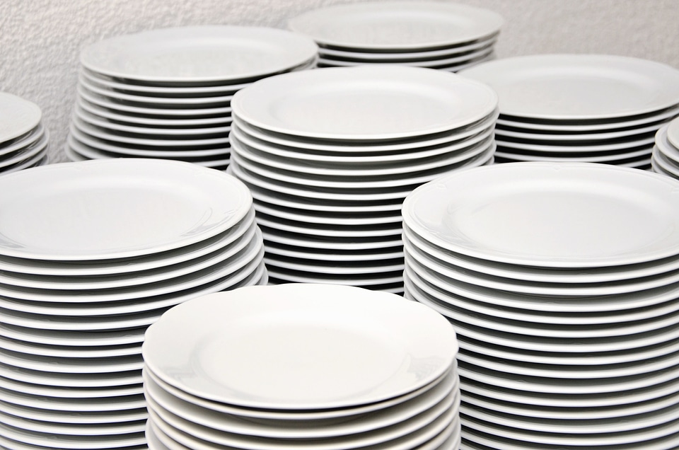 Ceramics food plate