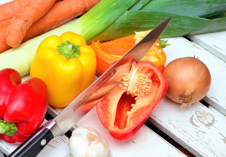 Beautiful Photo bell pepper carrot