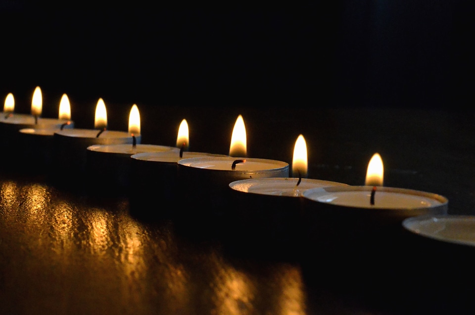 Atmosphere candle candlelight