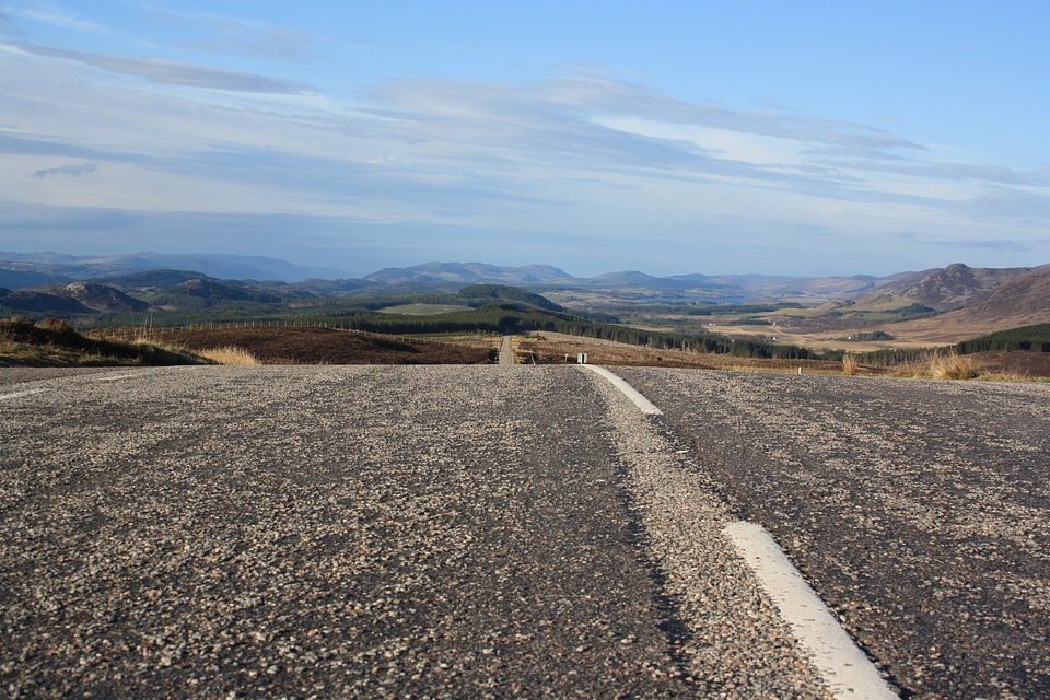 Road nature united kingdom