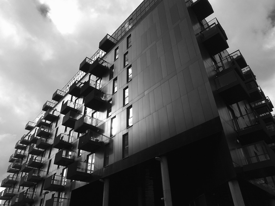 Architecture balcony building
