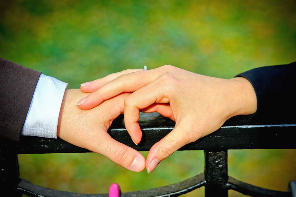 Finger hands love
