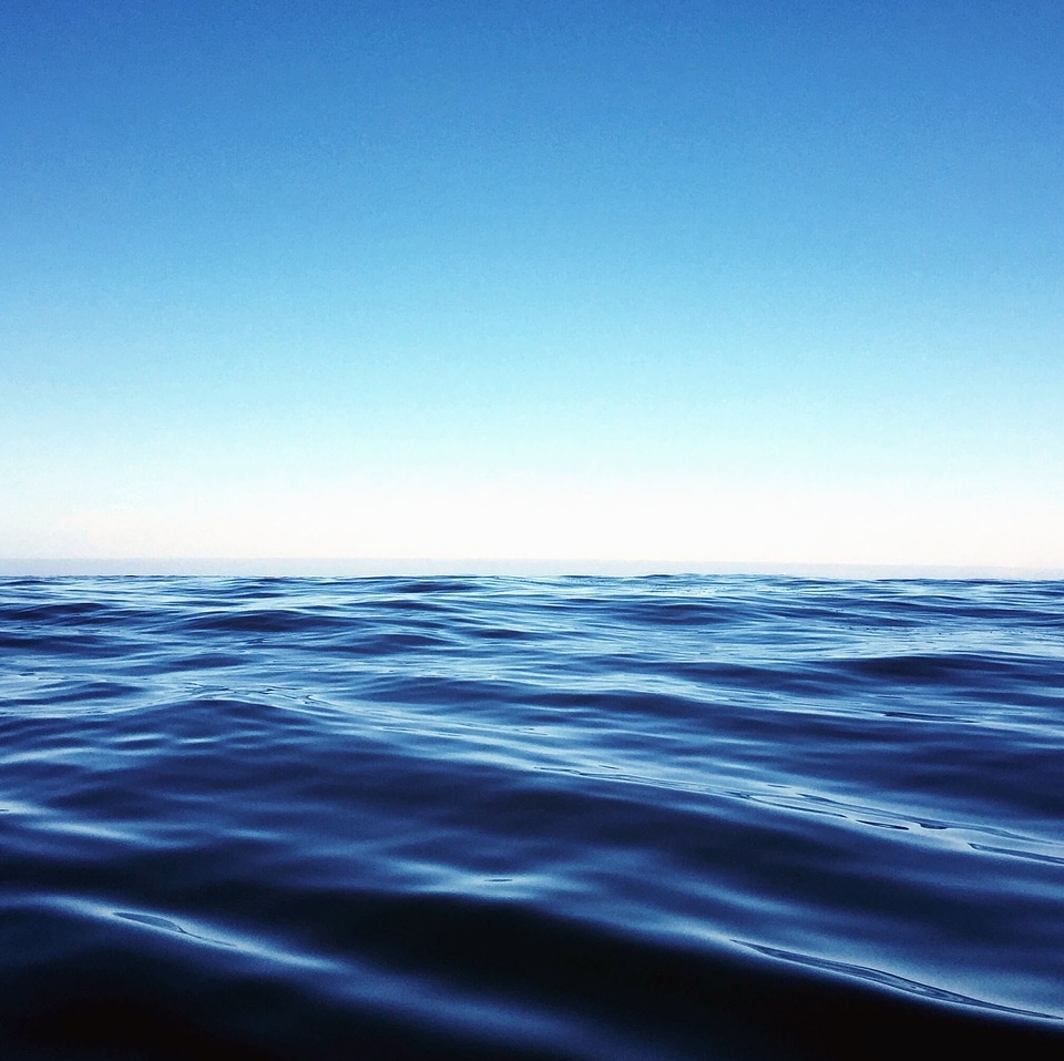 Horizon landscape ocean