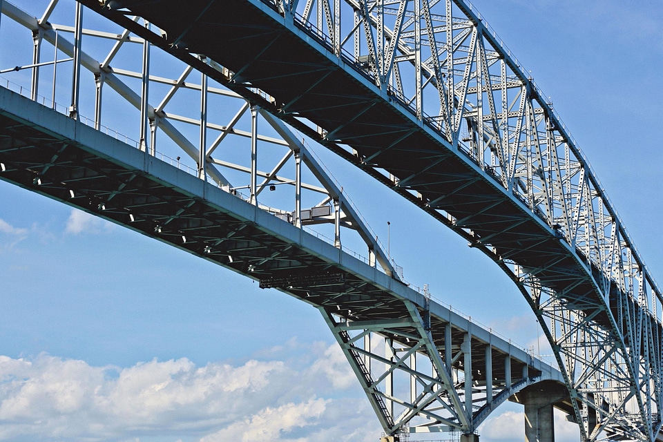 Arches bridge construction