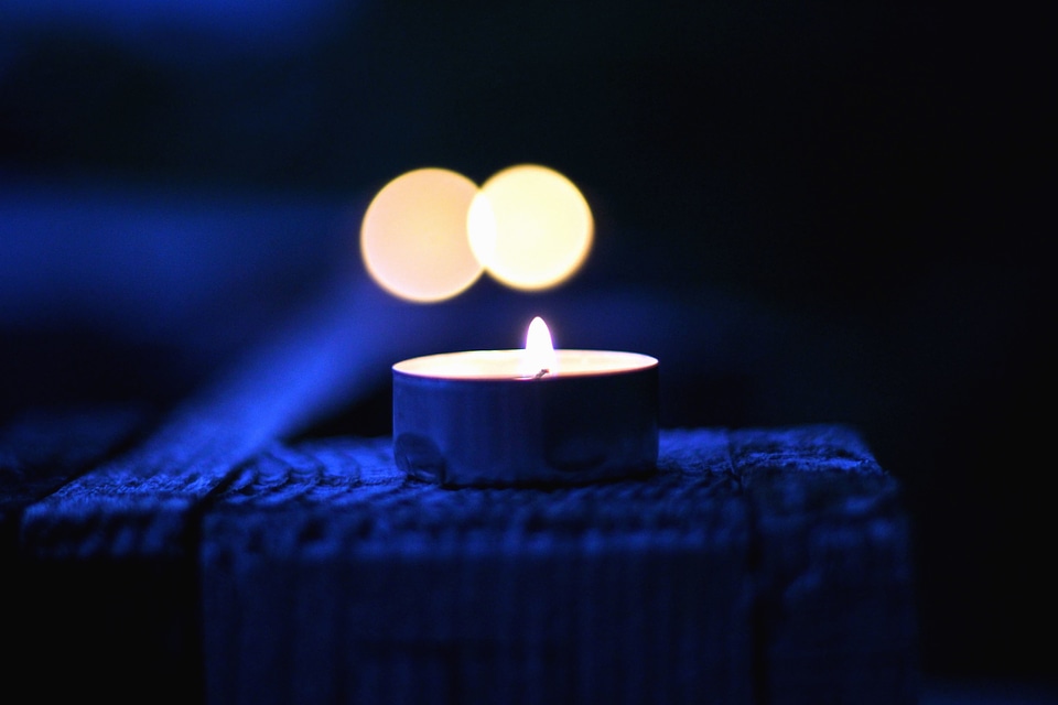 Candles dark darkness