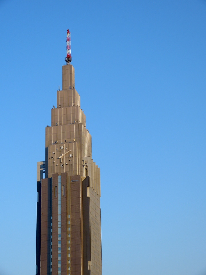 Skyscraper shinjuku blue sky