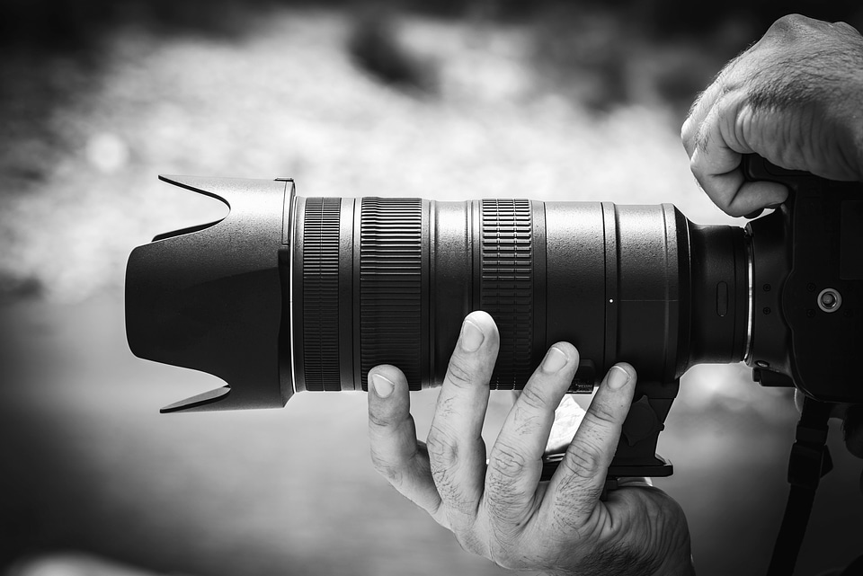 Black And White camera capture