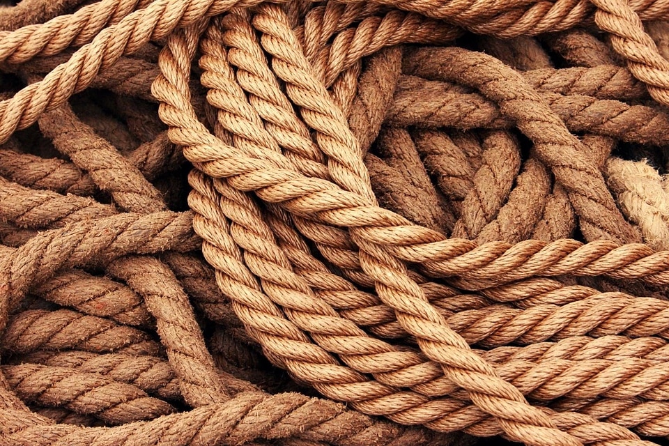 Beautiful Photo cord pile