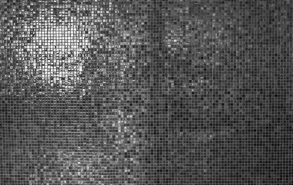 Black And White monochrome mosaic