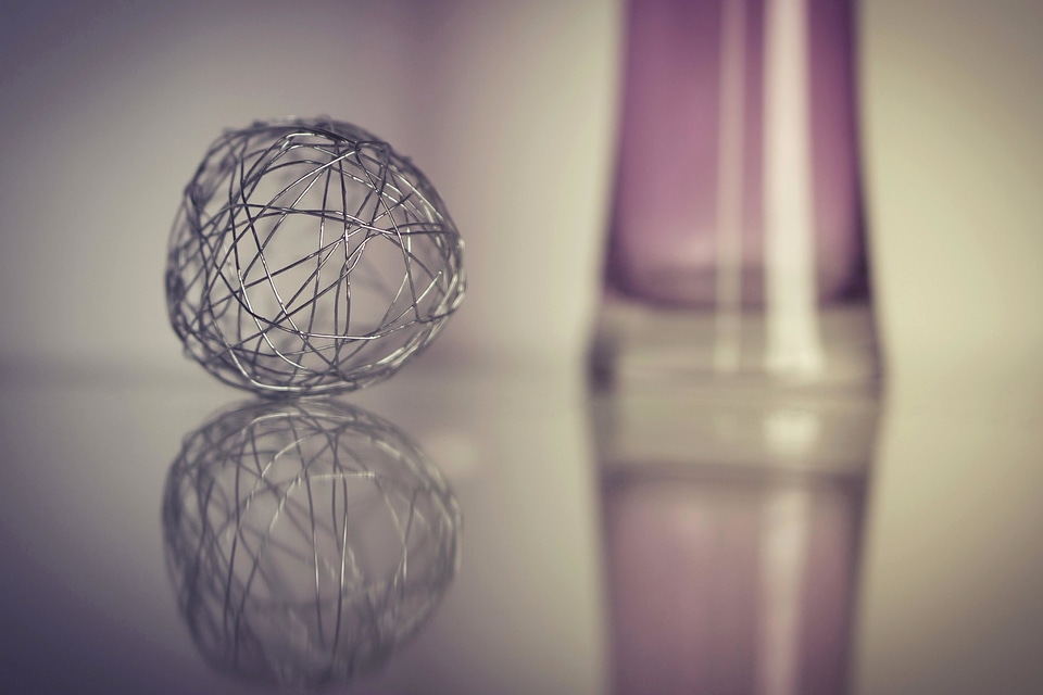 Decoration glass object