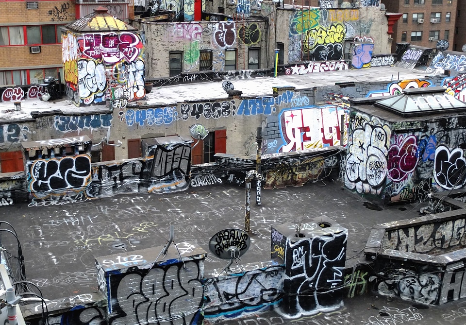 Art graffiti street