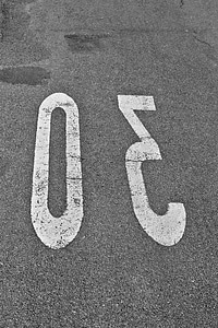 Asphalt floor route
