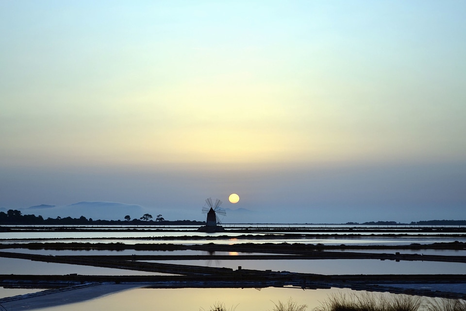 Darkness silhouette sunset