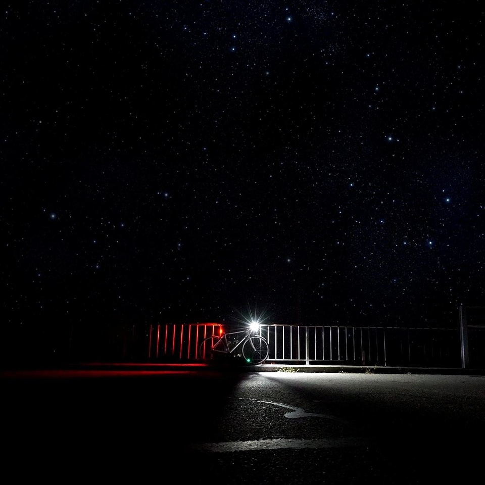 Bicycle dark night
