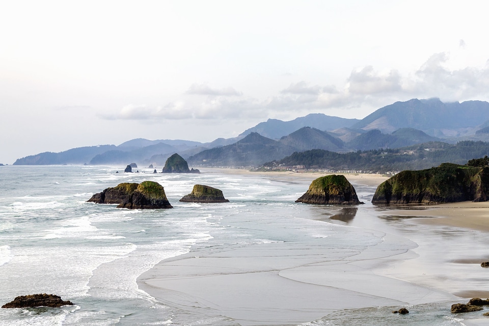 Beach coast island