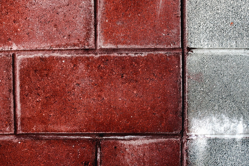 Brick texture wall
