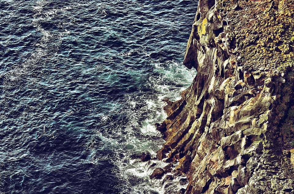 Beach coast island