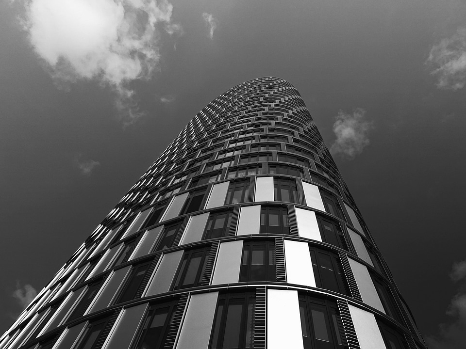 Beautiful Photo black and white building