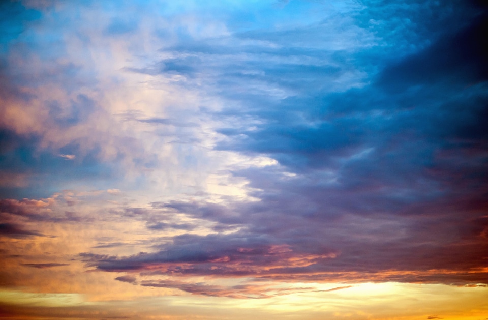 Dawn nature sky
