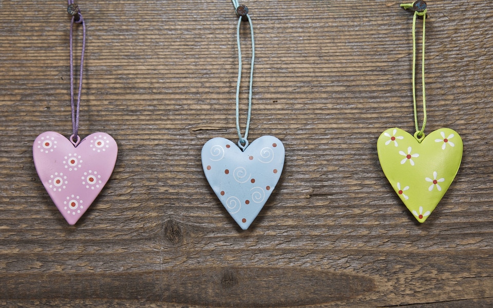 Beautiful Photo decoration hearts