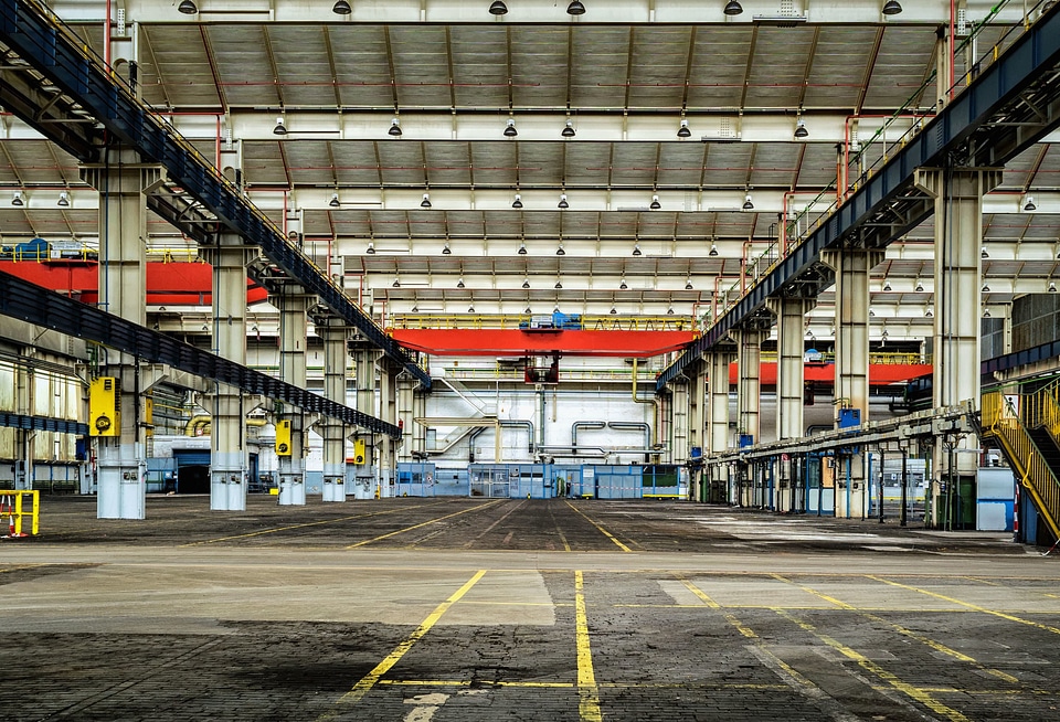 Architecture building factory