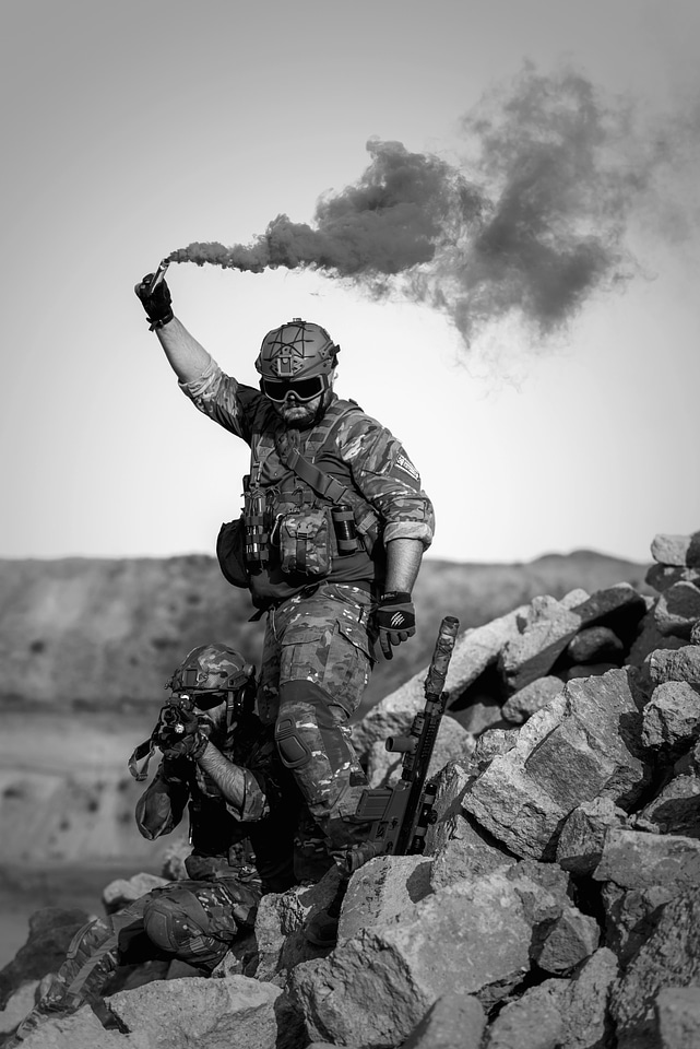 Black And White desert extreme