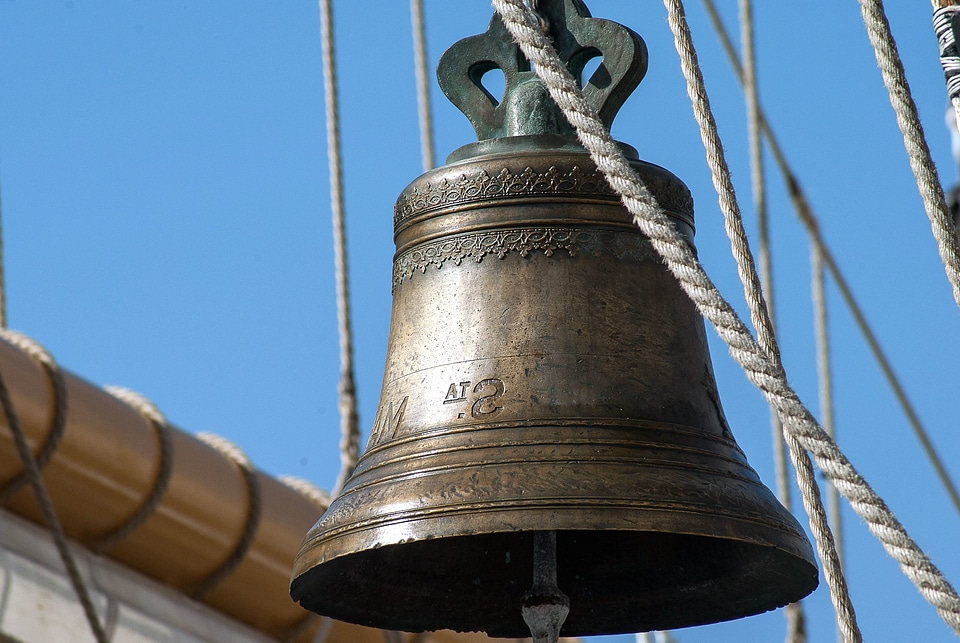 Ancient beautiful photo bell