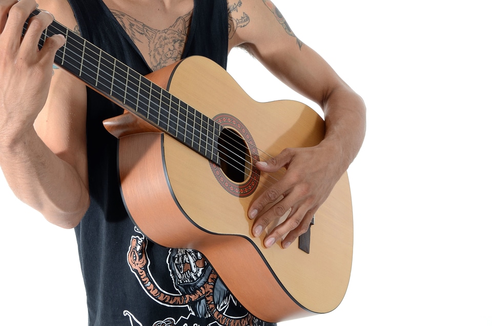 Fashion guitar hands