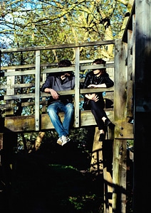Bridge couple people