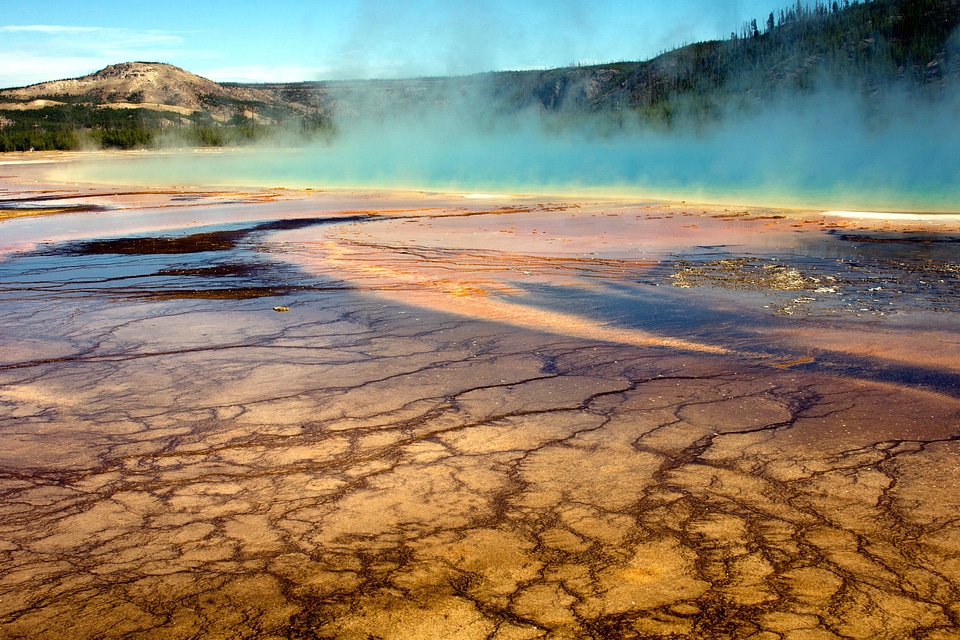Beautiful Photo geyser heat