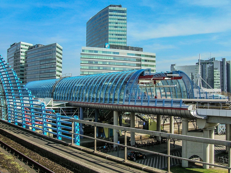 Railway architecture city