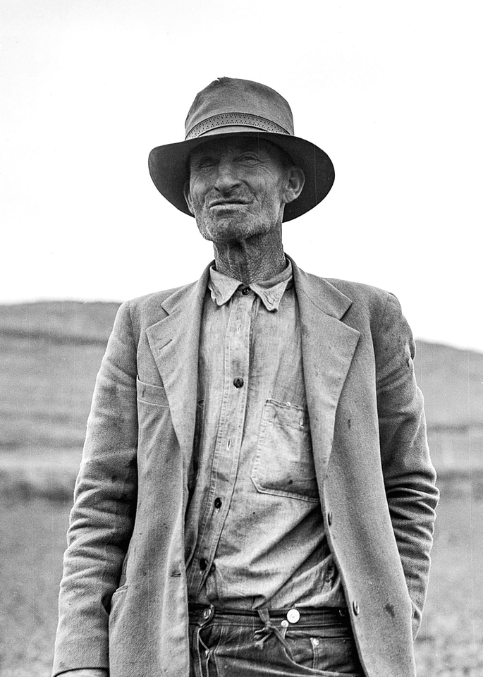 Black And White field hat