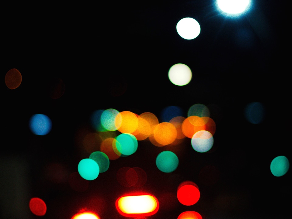 Blurry colorful colors