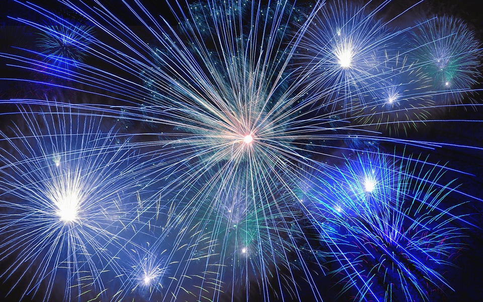 Art beautiful photo firework
