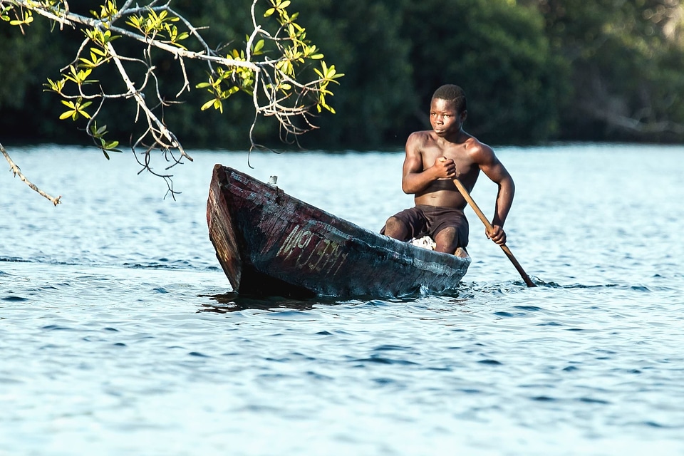 Boat canoe canoeing