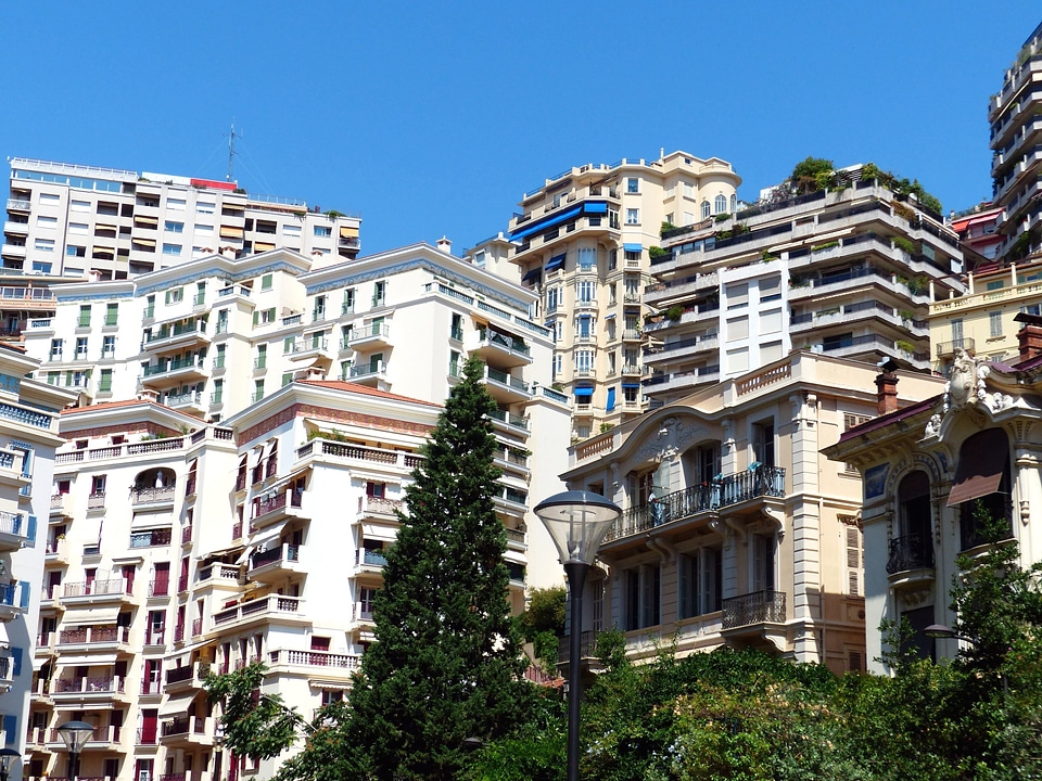 Apartment architecture buildings