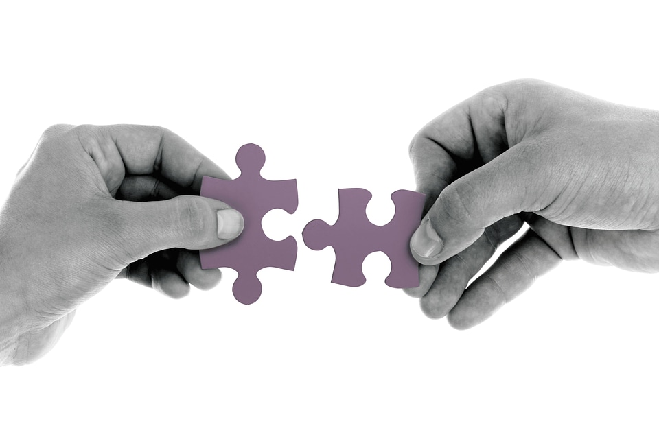 Beautiful Photo hands jigsaw