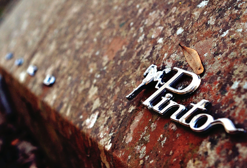 Chrome letter metal
